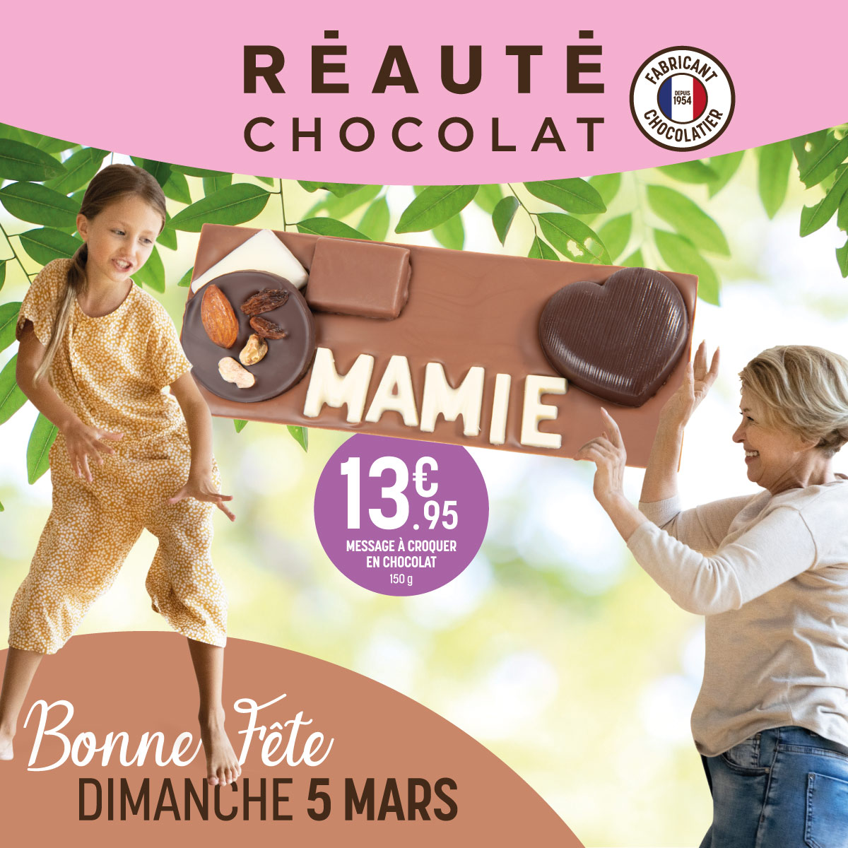Villebon 2 - Sélection Réauté Chocolat pour la fête des mamies ! - reaute chocolat actu zone mamie2023 - 1