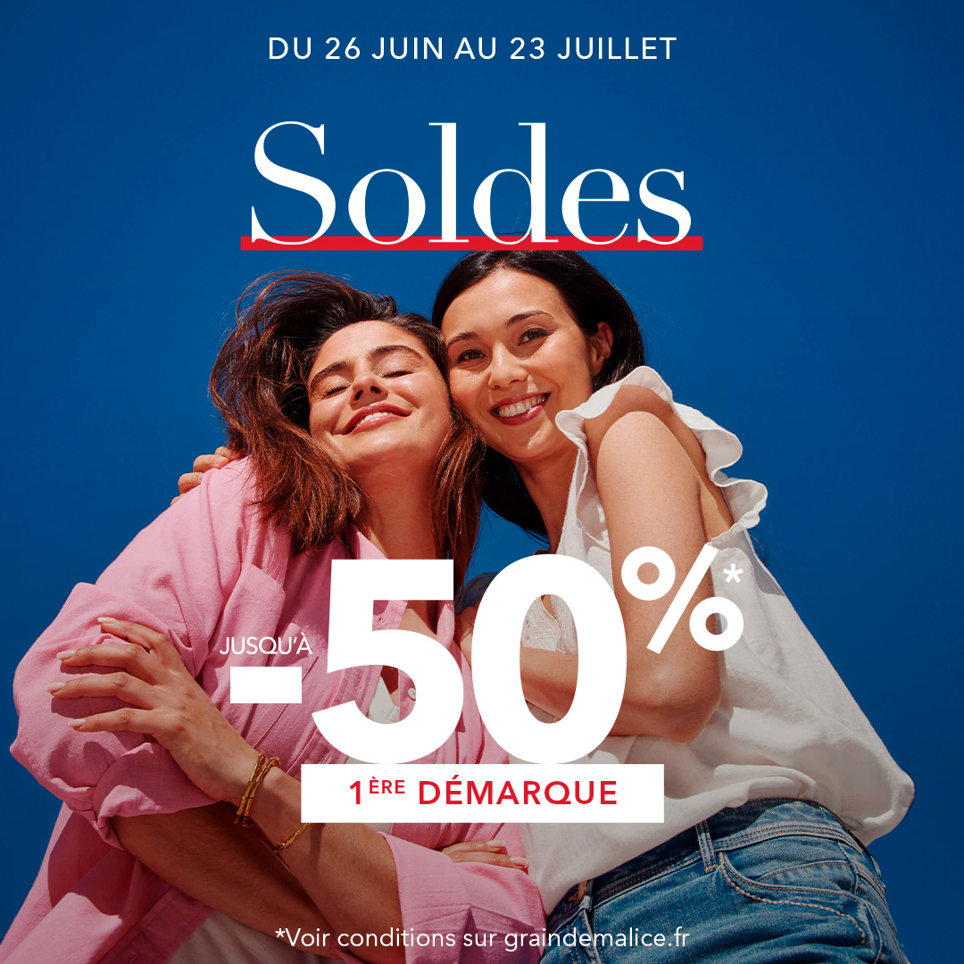 Villebon 2 - Soldes Grain de Malice ! - visuel centre co - 1