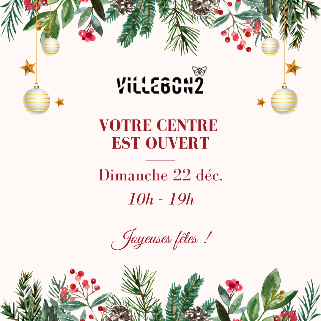 Villebon 2 - Ouverture dimanche 22 décembre ! - vb - 1