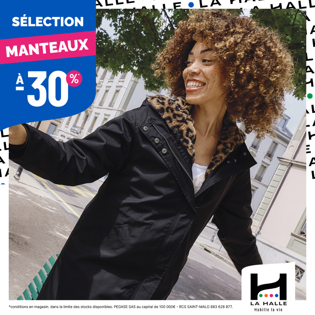Villebon 2 - Sélection d'Hiver à -30% chez la Halle - posts facebook 9 - 1