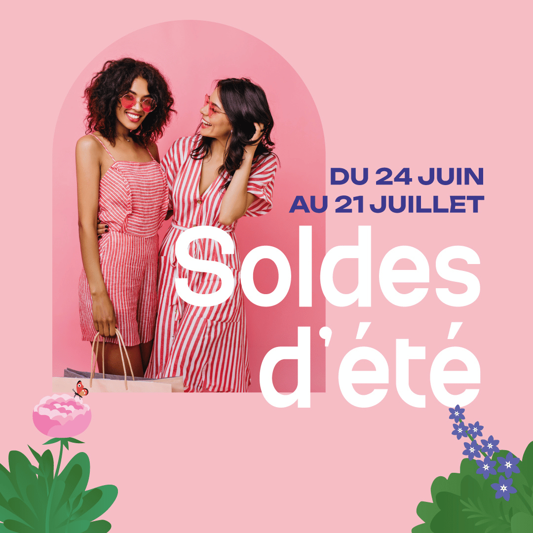 Villebon 2 - Les soldes d'été débarquent à Villebon2 ! - soldes dete begreen web 1080 x 1080 - 1