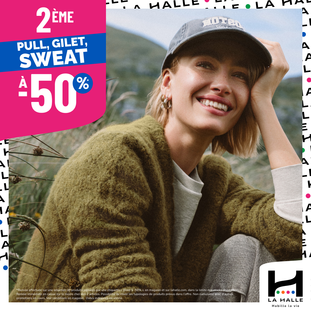 Villebon 2 - Les bonnes affaires de la semaine chez La Halle ! ✨ - 1080 x 1080 2eme - 2 Villebon 2 - Les bonnes affaires de la semaine chez La Halle ! ✨ - 1080 x 1080 2eme - 1