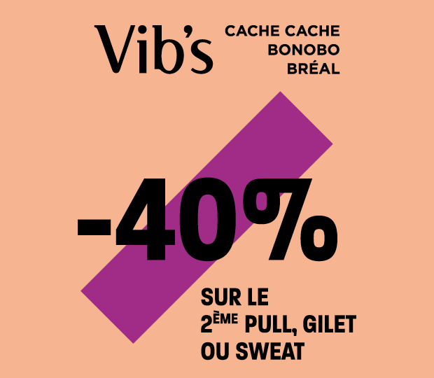 Villebon 2 - -40% sur le 2ème pull, gilet ou sweat chez Vib’s - 992c46de 83fd 48bf b5b7 7f22a03f74c0 - 1