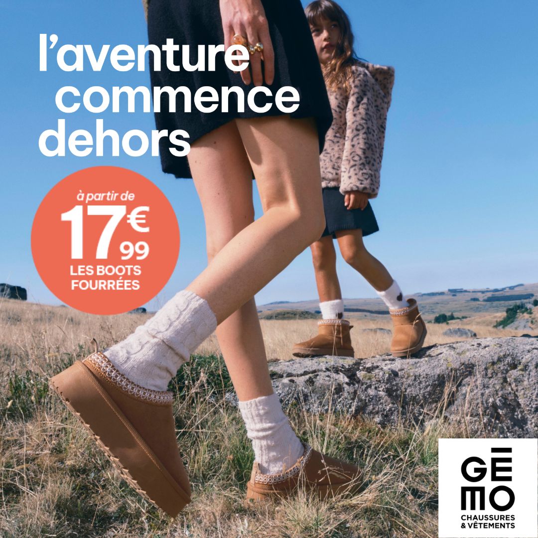 Villebon 2 - Les boots arrivent chez Gémo ! - 256d8d32 406c 4b8c ab05 8aa350e244e0 - 1